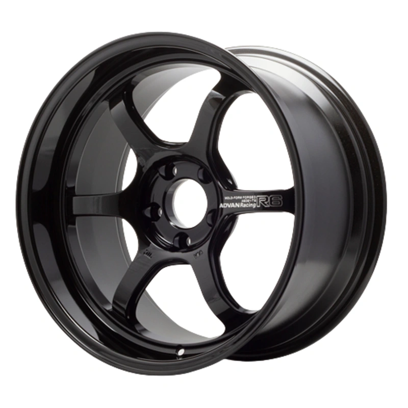 Advan Racing R6 5×112 18×7.5+44 Racing Titanium Black