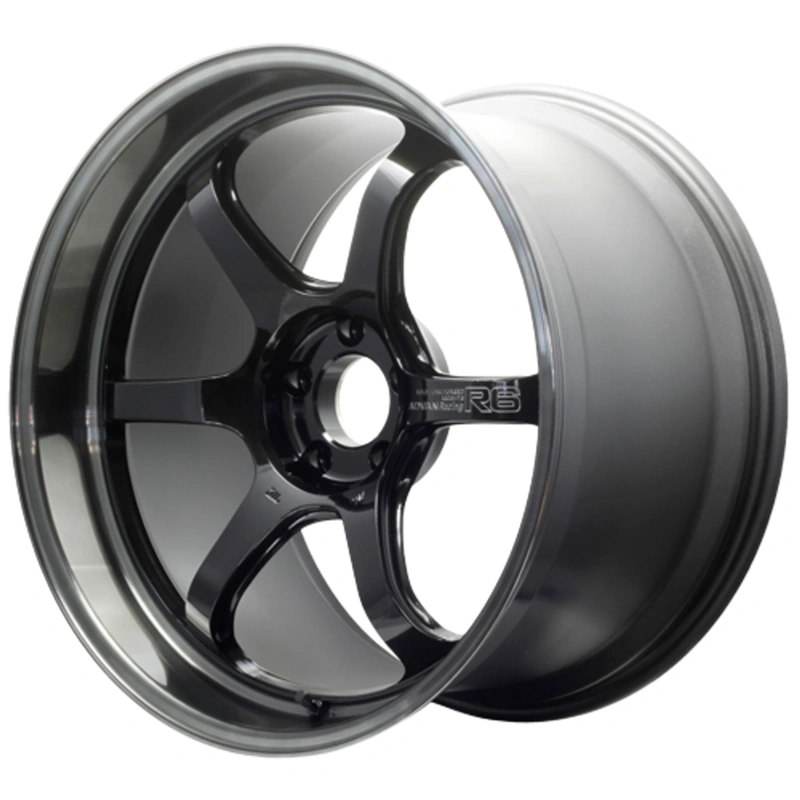 Advan Racing R6 5×114.3 20×10.0+35 Machining & Black Coated Graphite