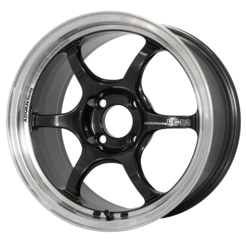 Advan Racing RG-D2 4×100 16×5.5+38 Machining & Black Gunmetallic