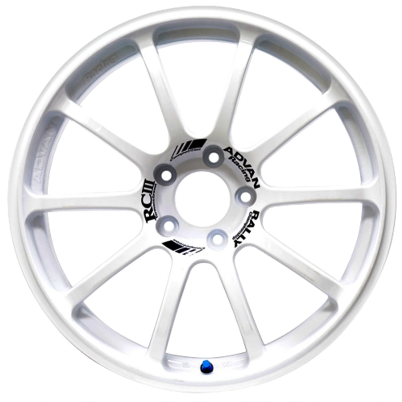 Advan RCIII 5×114.3 18×7.5+45 White