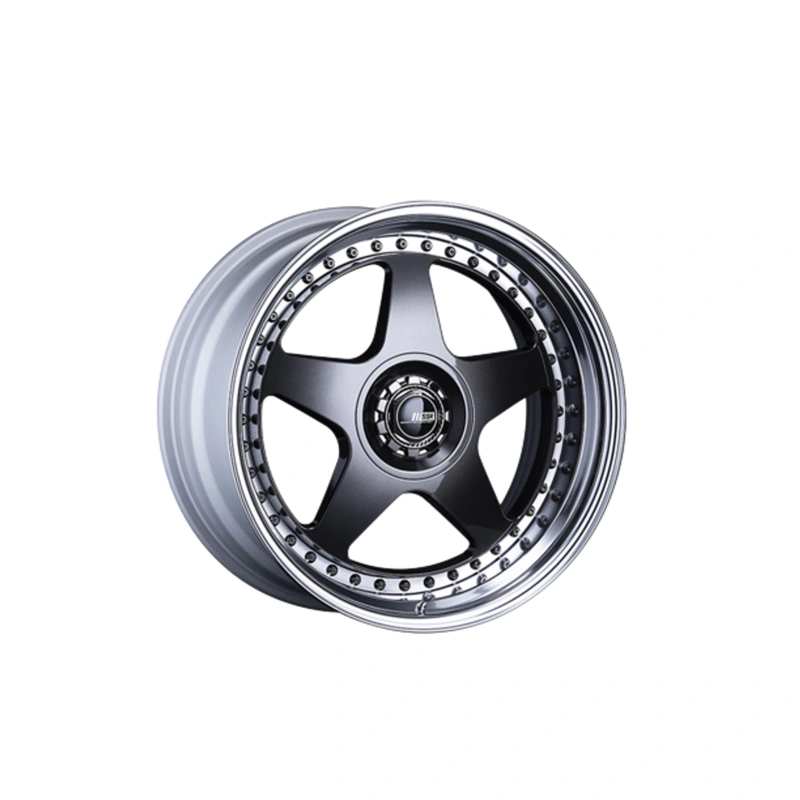 SSR Professor SP6 5×100 18X10-1 SL Disk Prism Dark Gunmetal