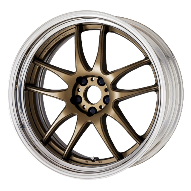 Work Cr 2P 4×100 16×9.0 +45 Matte Bronze