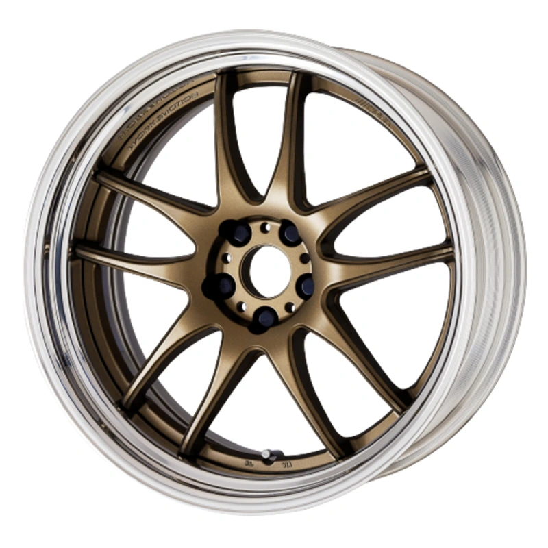 Work Cr 2P 4×100 17×8.0 +12 Matte Bronze